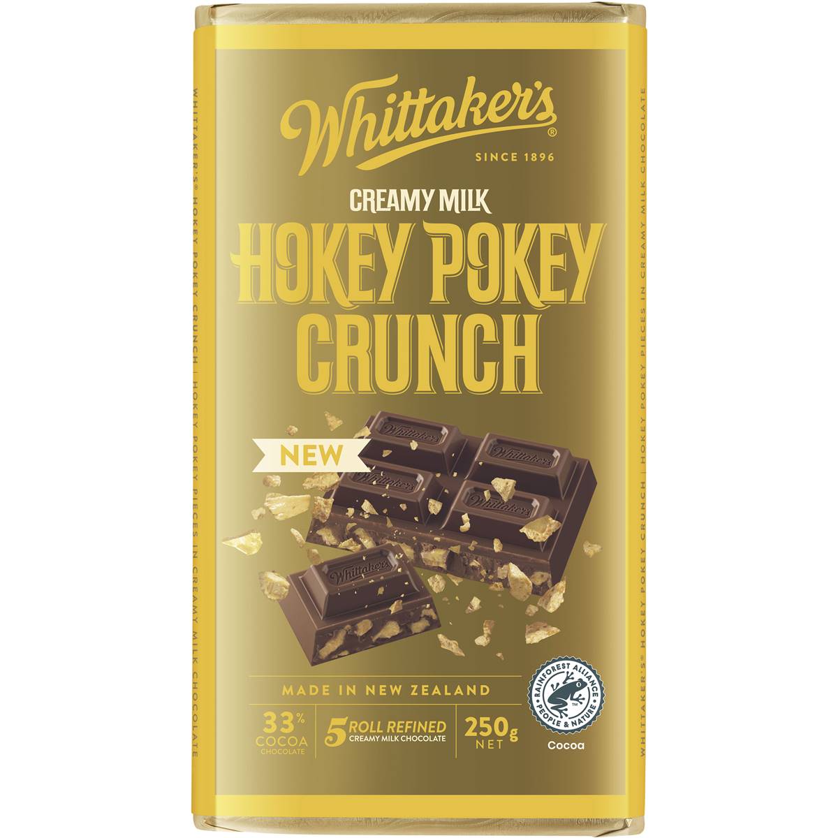 WHITTAKER'S Hokey Pokey Crunch 250g