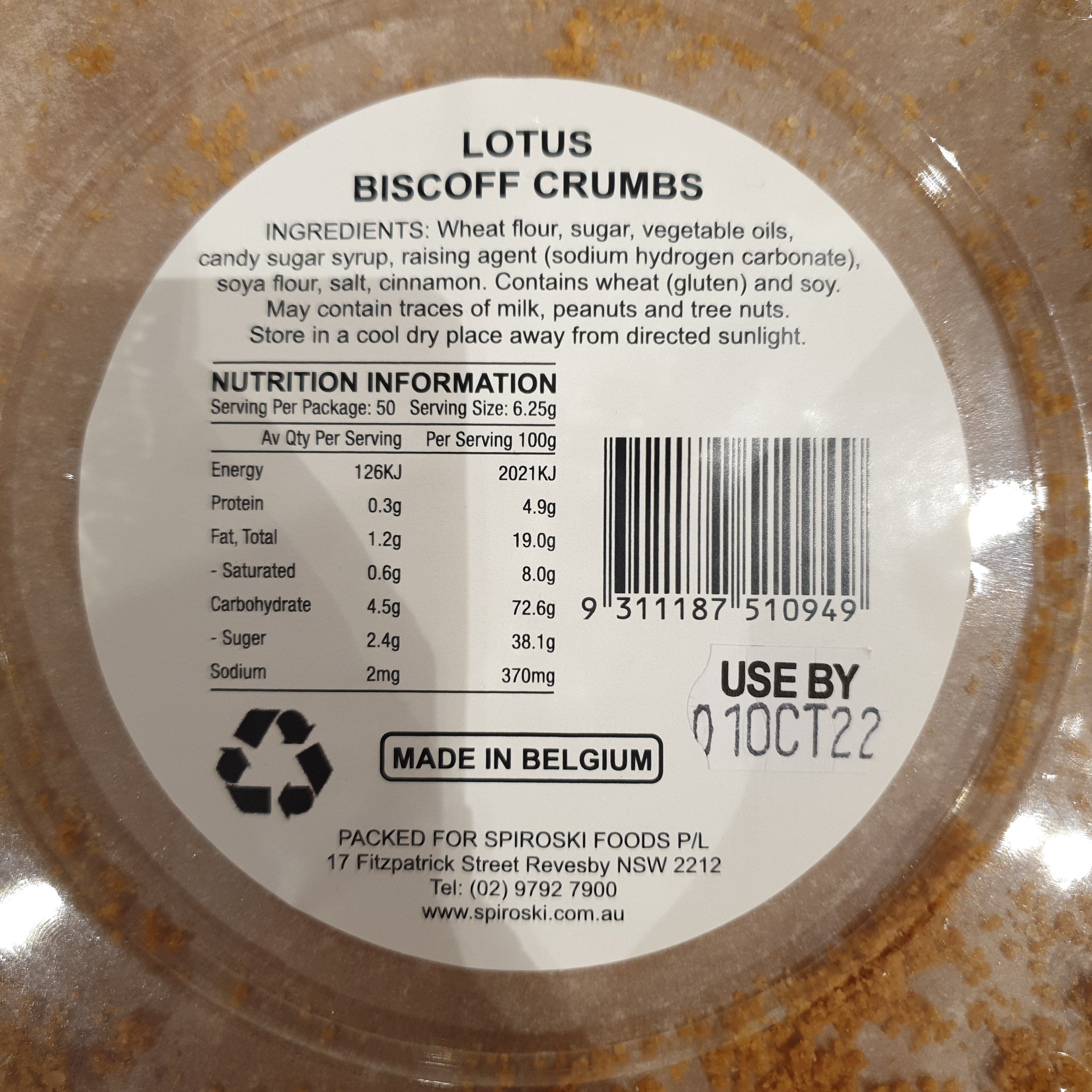 BISCOFF Crumbs 200g