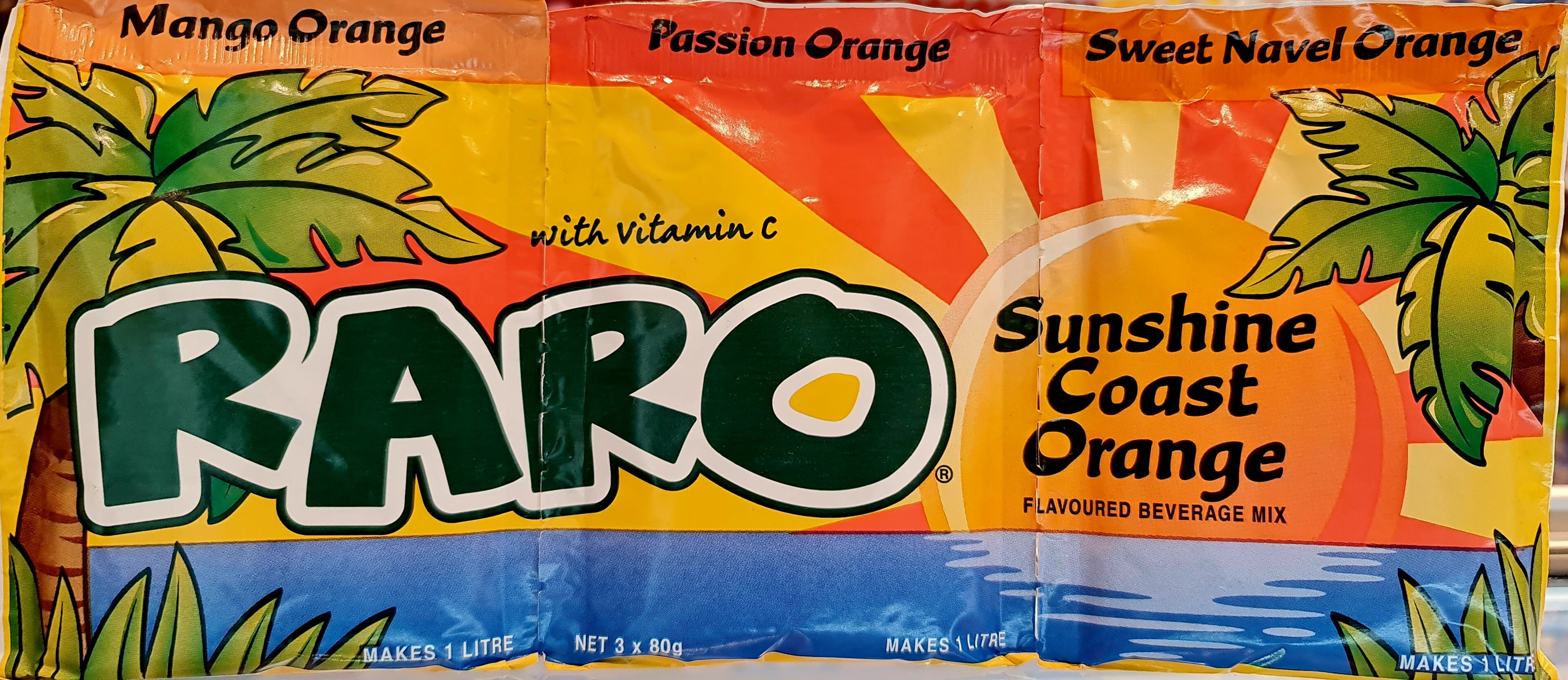 RARO Sunshine Coast Orange 3  x 80g