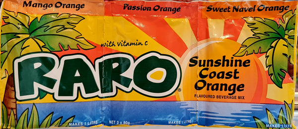 RARO Sunshine Coast Orange 3  x 80g