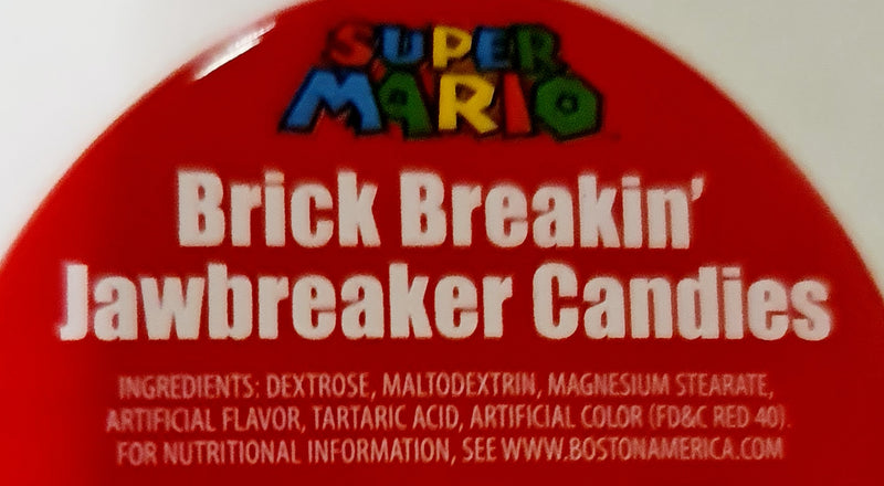 MARIO BRICK BREAKIN JAWBEAKER 17G