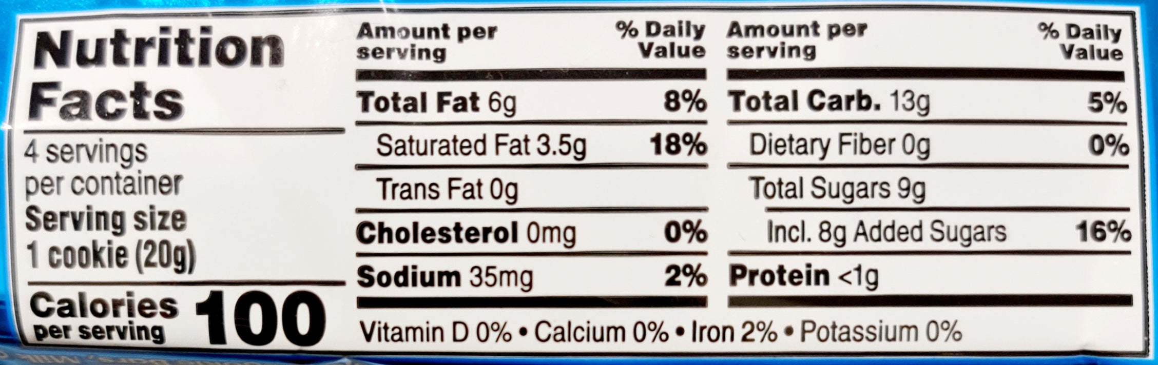 TWIX Cookies & Creme 4 to go bars 77.1g