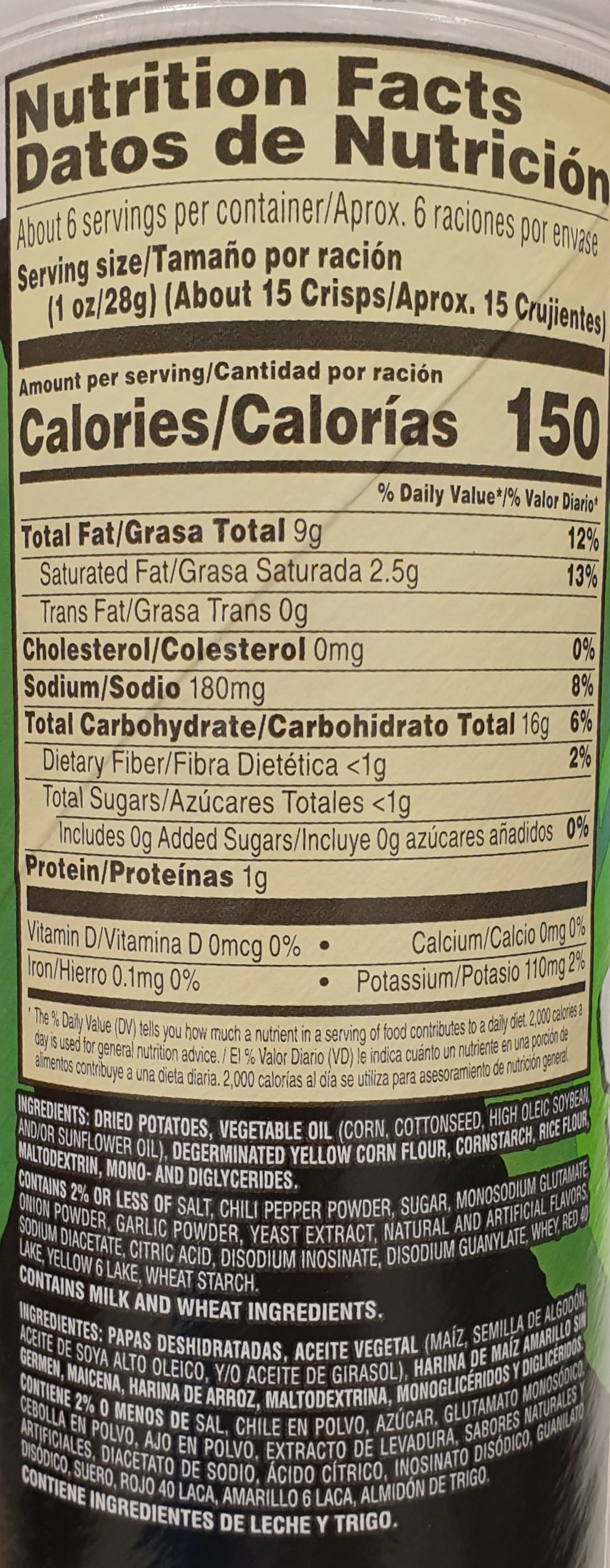 PRINGLES Scorchin' Chili & Lime 158g