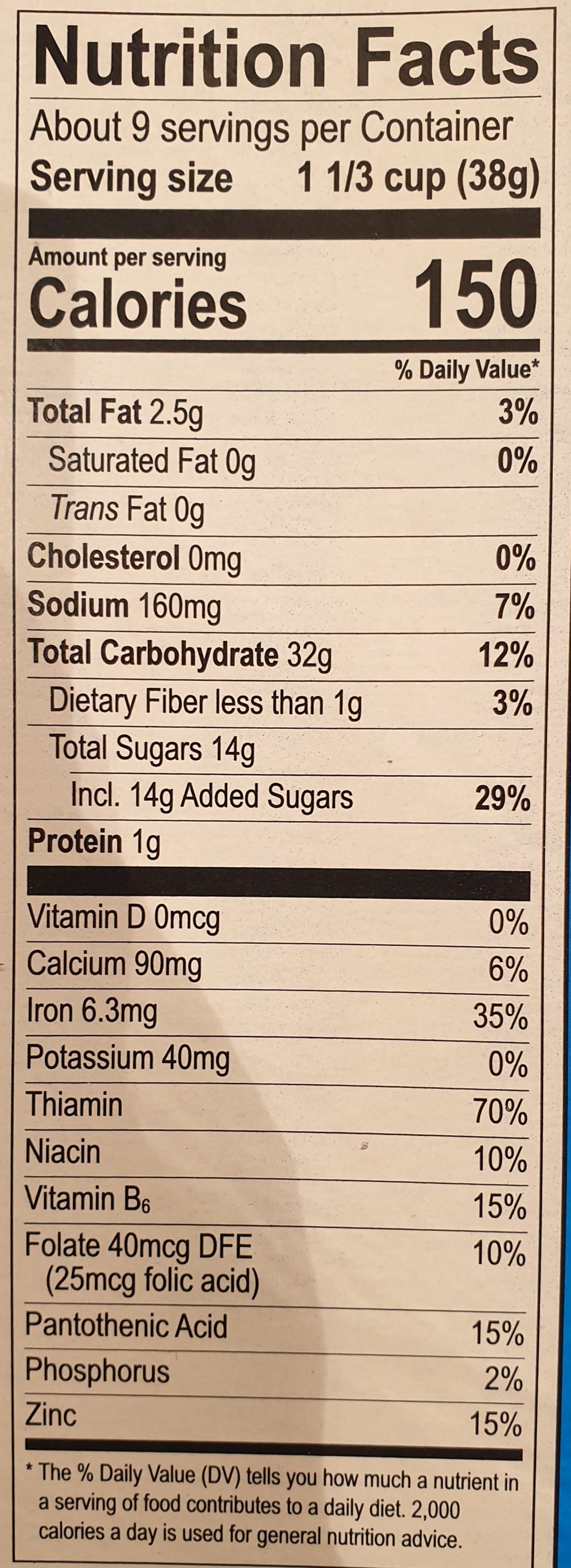 CHIPS AHOY Original Cereal 340g