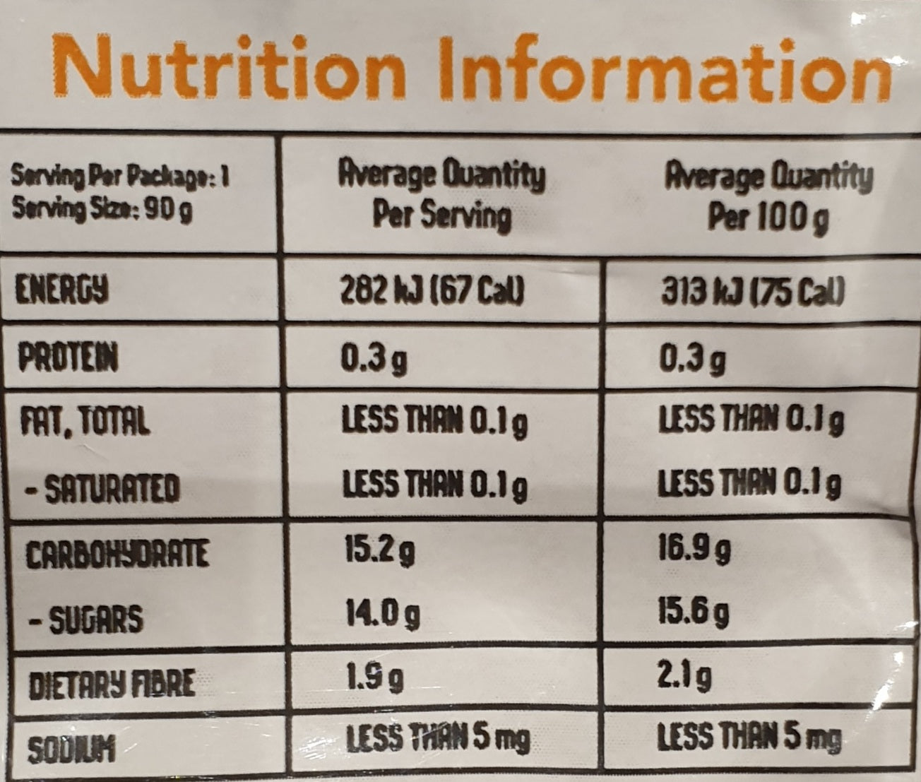 FRUITY POUCH Apple + Mango 90g