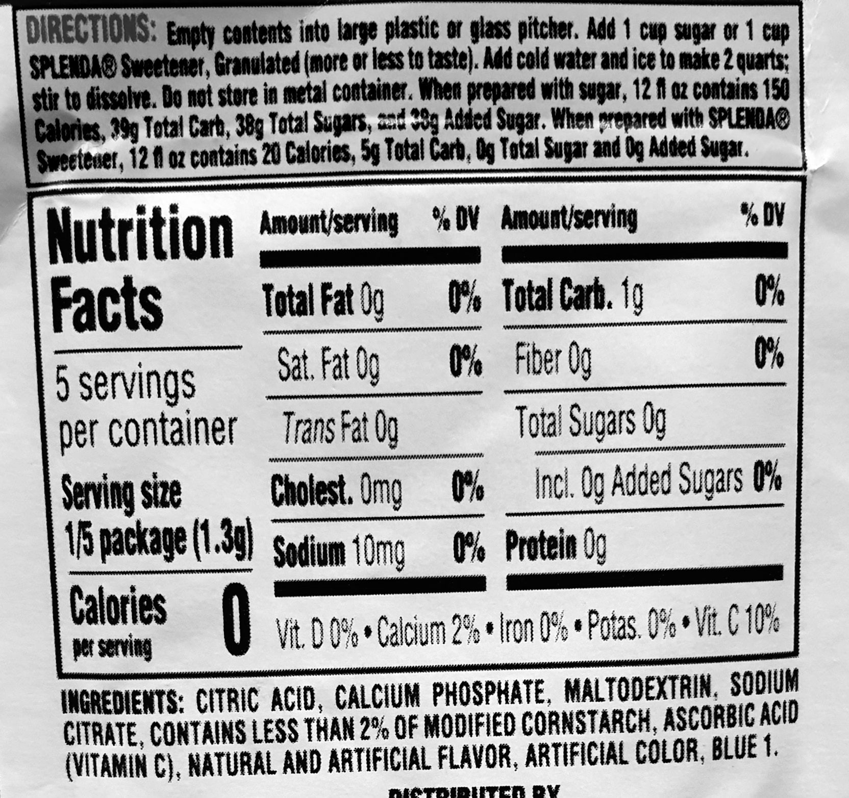 KOOL-AID Blue Raspberry Lemonade 6.2g