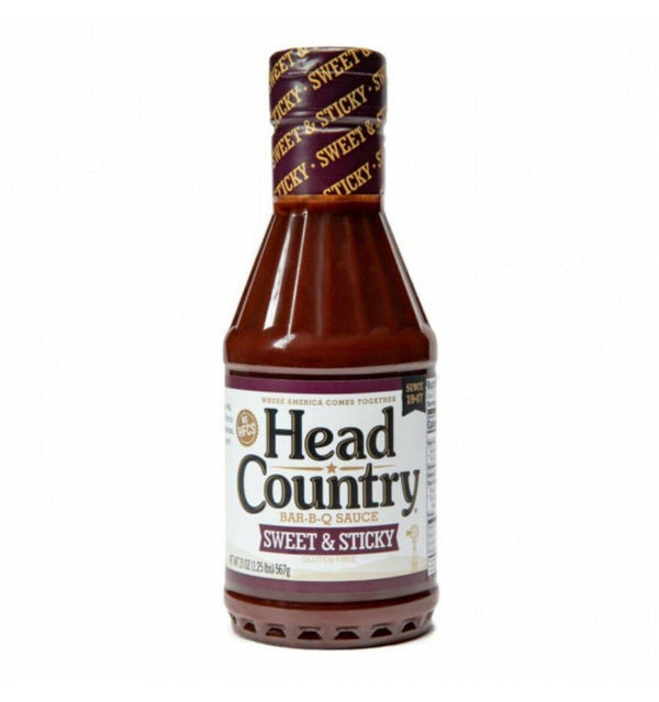 HEAD COUNTRY Sweet & Sticky BBQ Sauce 567g