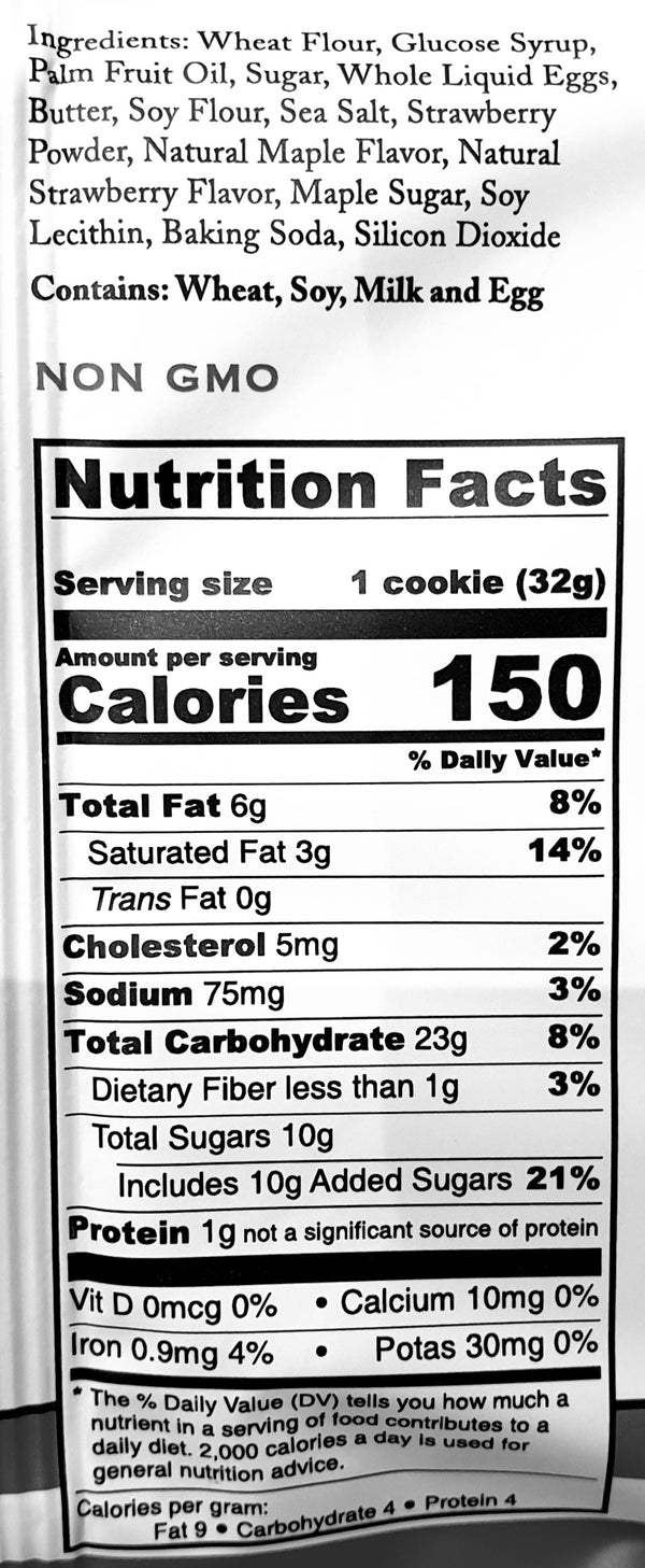 STONEWALL KITCHEN Strawberry Shortcake Cookie 32g