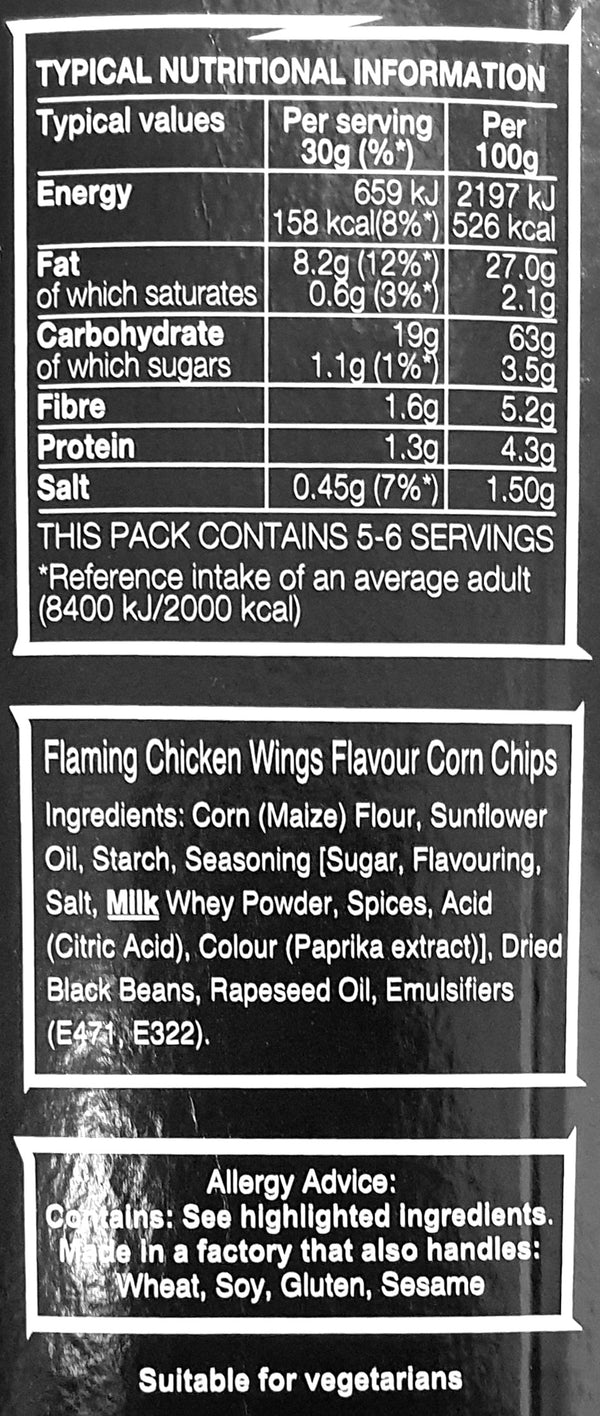 DORITOS Stax Flaming Chicken Wings 170g