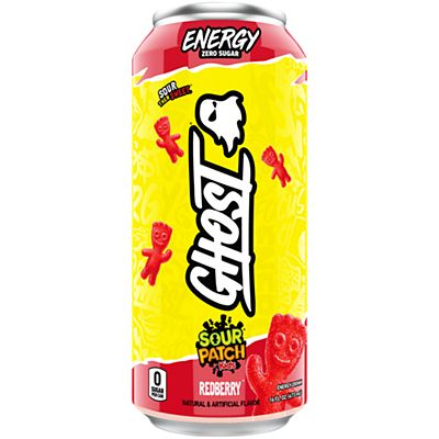 GHOST Energy Drink Sour Patch Kids Redberry 473ml