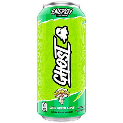 GHOST Warheads Sour Green Apple 473ml