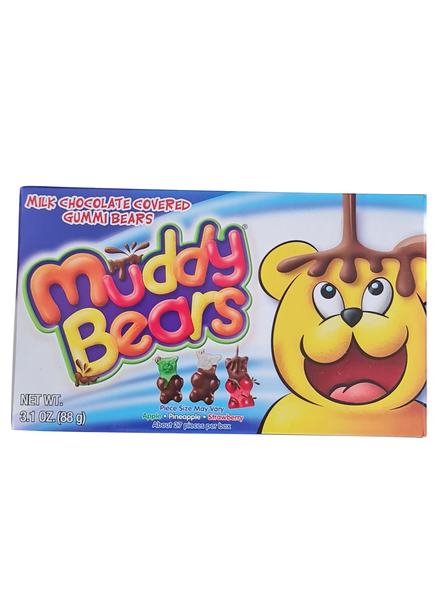 MUDDY BEARS Milk Chocolate Gummi Bears 88g