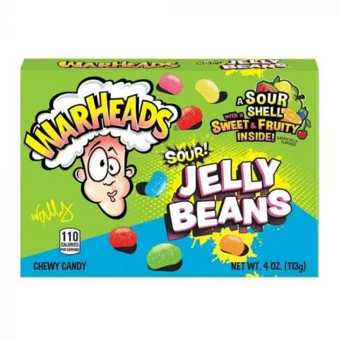 WARHEADS Sour! Jelly Beans 113g