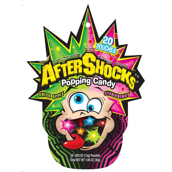AFTERSHOCK Popping Candy 20 Pouches