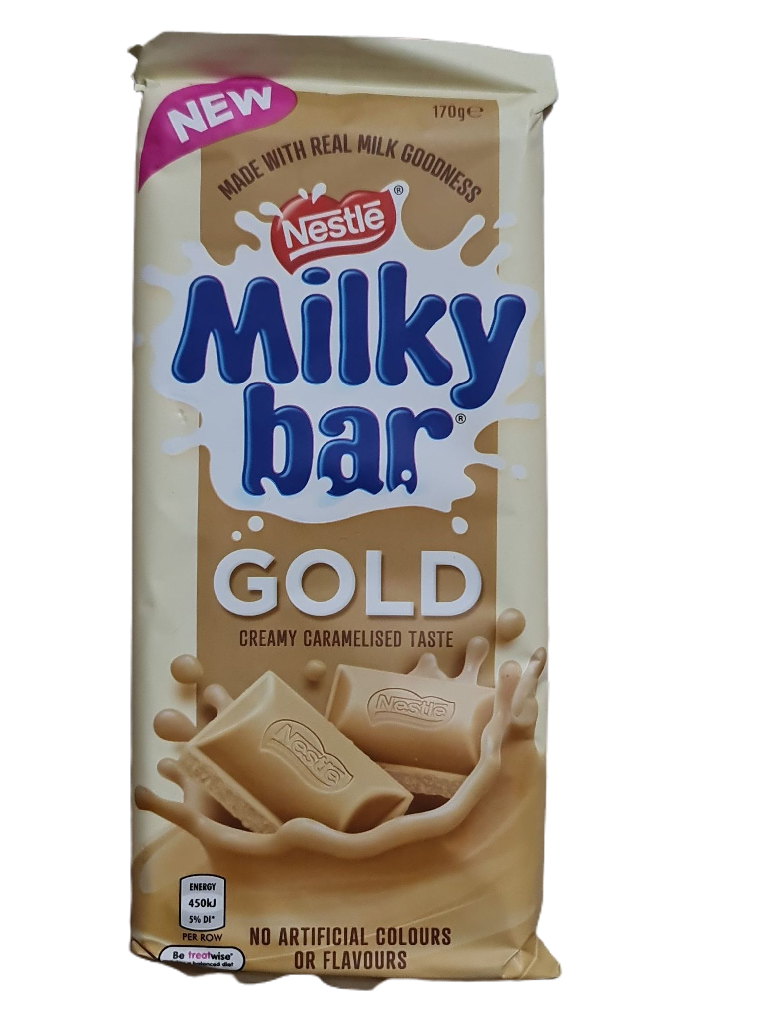 Nestle milky bar gold block 170g