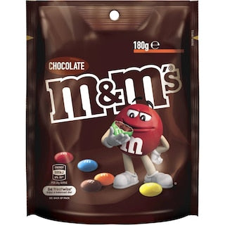 Mars m&m's chocolate pouch 180g