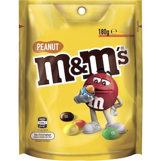 Mars m&m peanut pouch 180g