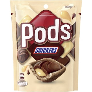 Mars pods snickers pouch 160g