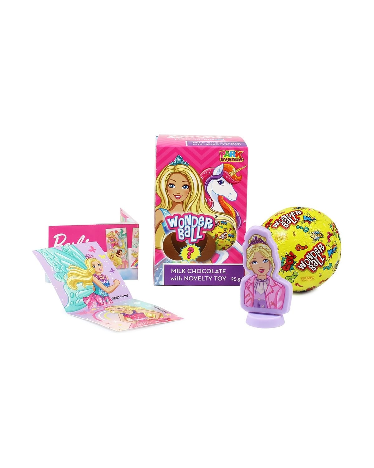 BARBIE Wonderball Chocolate Egg 25g