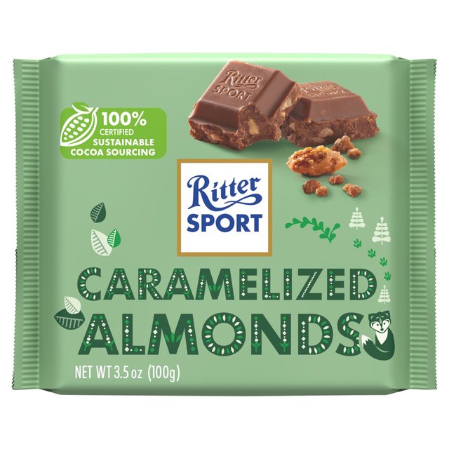RITTER SPORT Caramelized Almonds