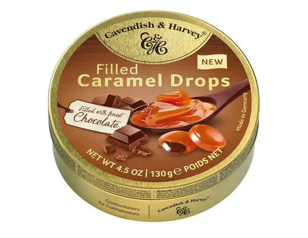 CAVENDISH & HARVEY Filled Caramel Drops With Belgian Chocolate 130g