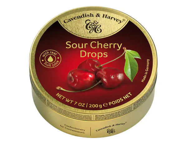 CAVENDISH & HARVEY Sour Cherry Drops 200g