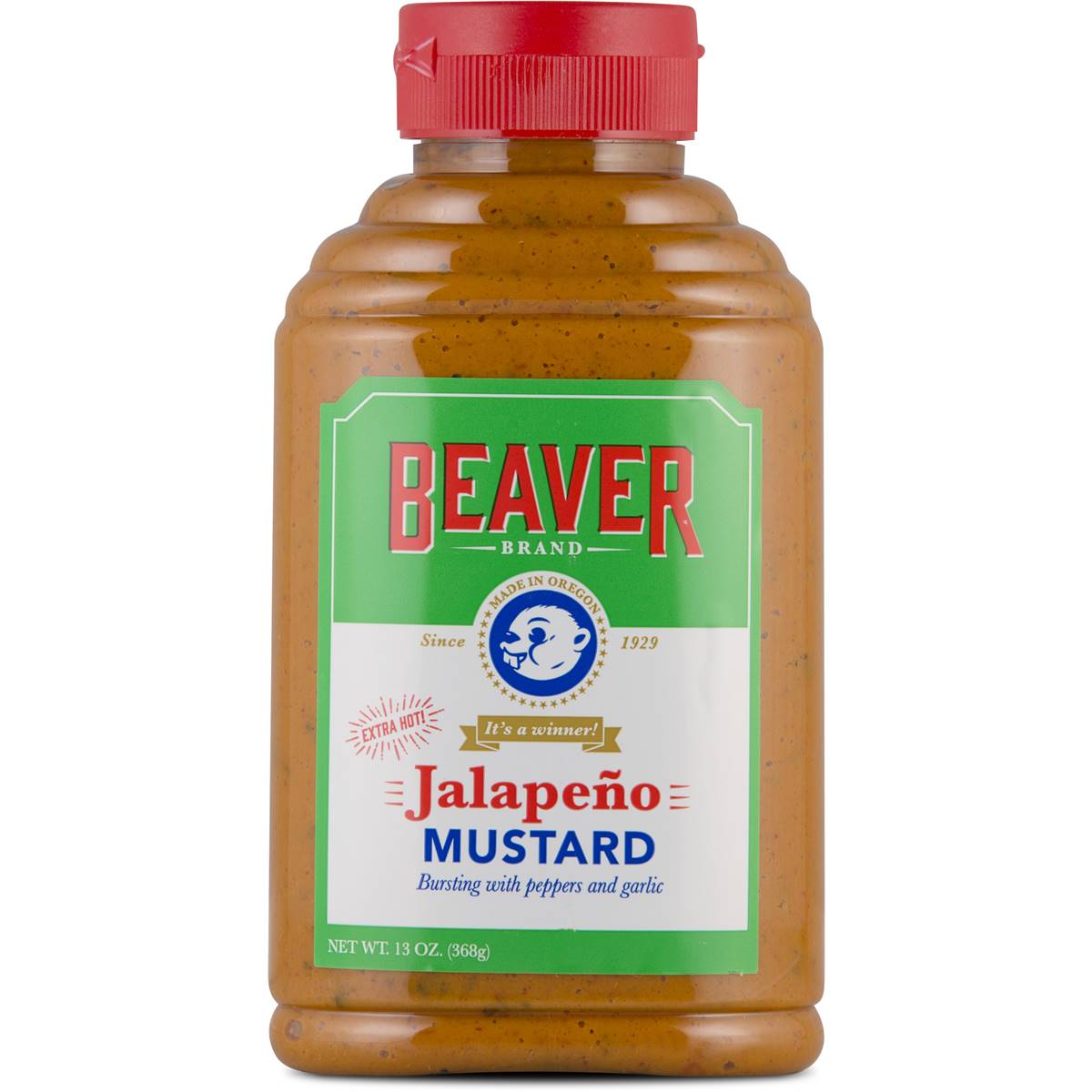 BEAVER Jalapeno Mustard 368g