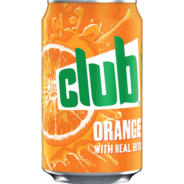 Club Orange With Real Bits 330ml
