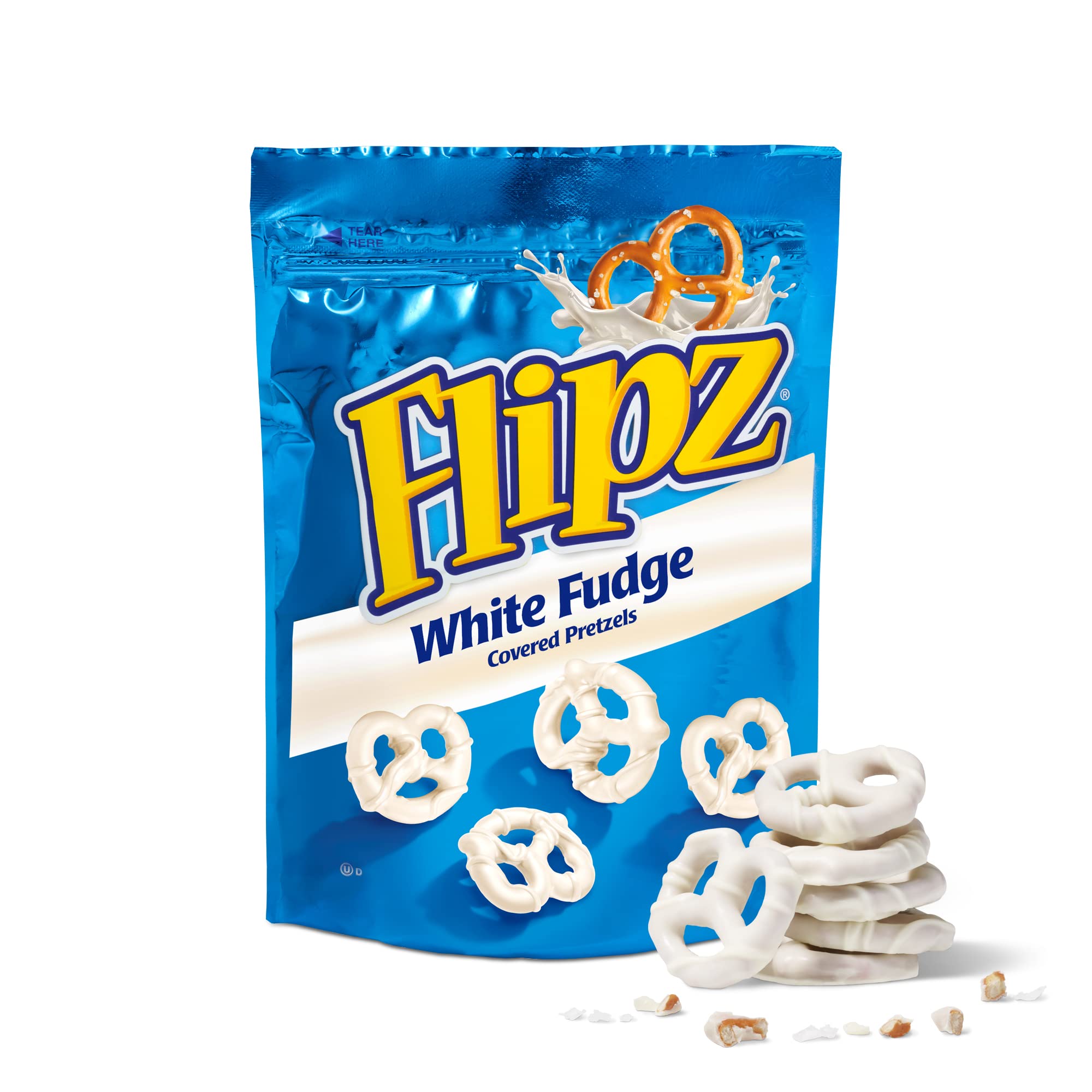 Flipz white fudge 141g