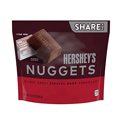 HERSHEY'S Nuggets Special Dark Chocolate Share Pack 289g