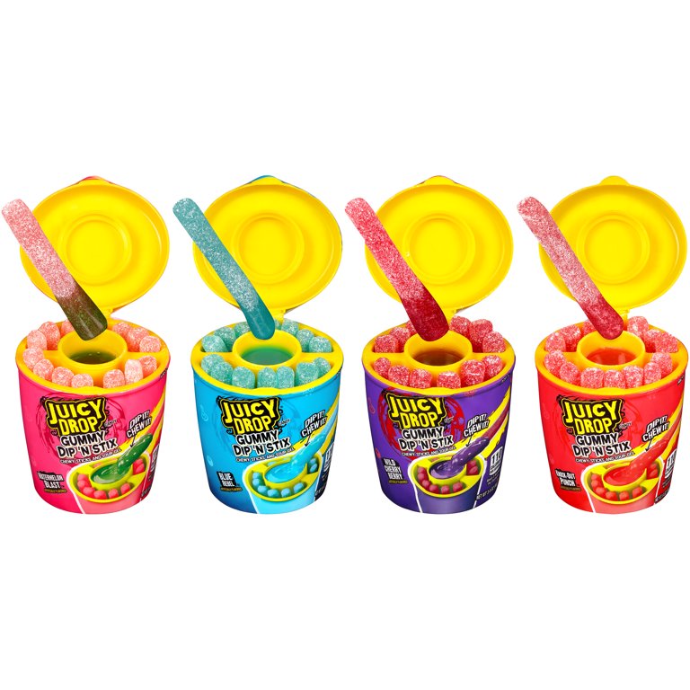 JUICY DROP Gummy Dip'n Stix 96g