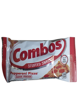 COMBOS Stuffed Snack Pepperoni Pizza Baked Cracker 48.2g