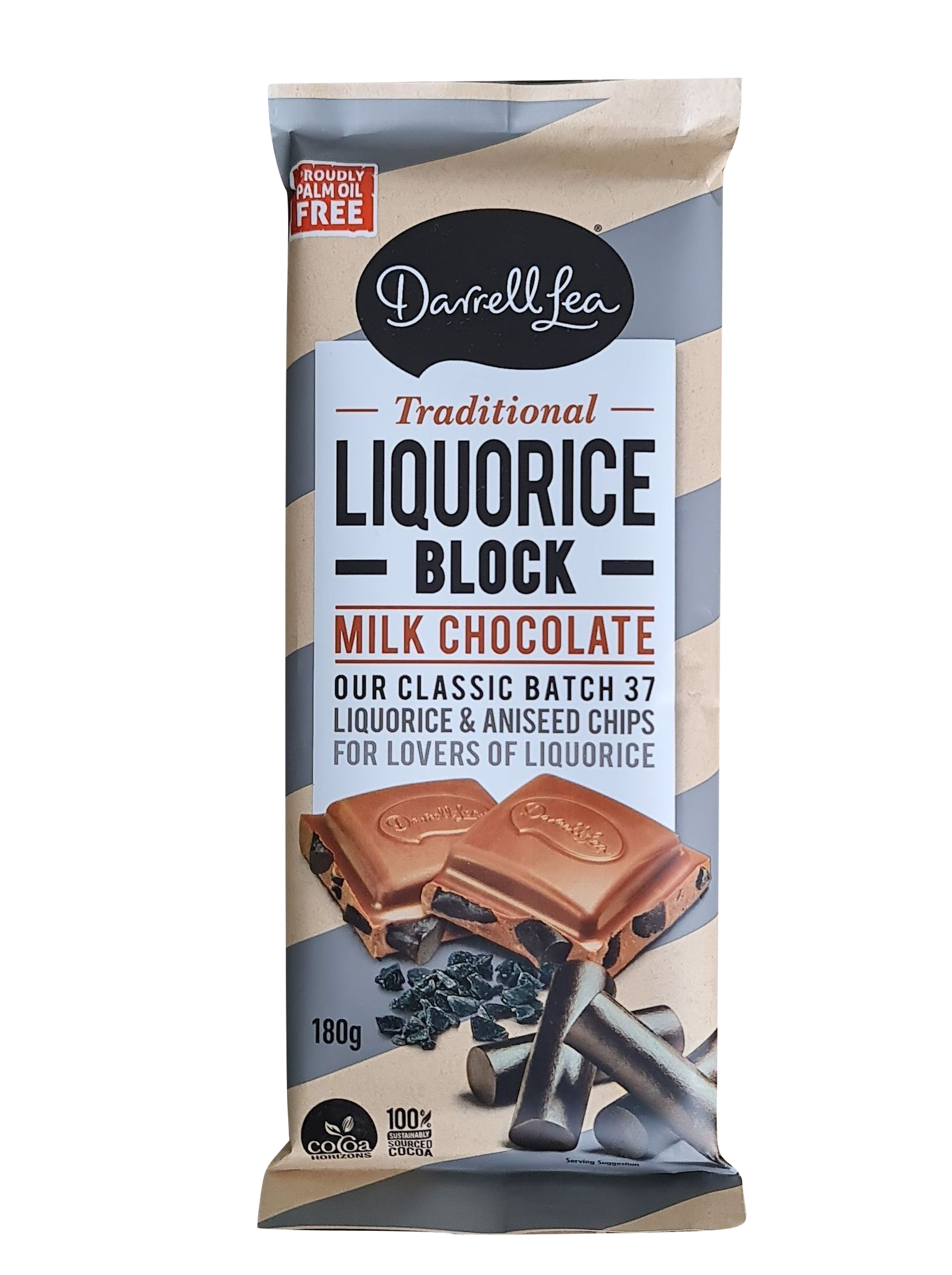 Darrell lea liquorice block 180g