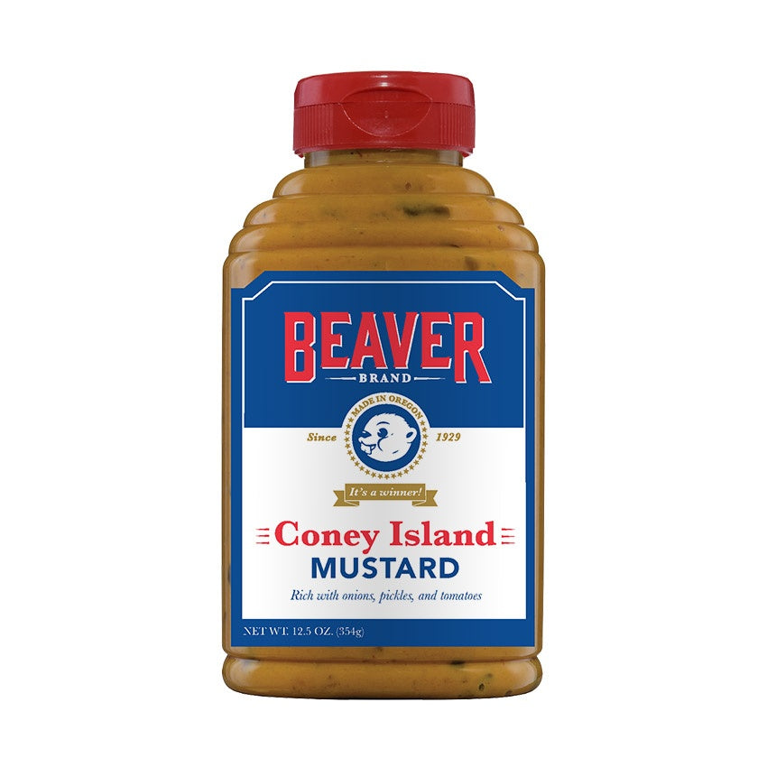 BEAVER Coney Island Mustard 354g