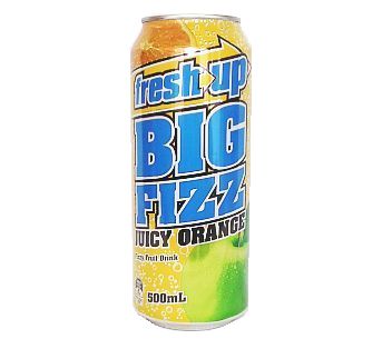 FRESH UP Big Fizz Juicy Orange 500ml