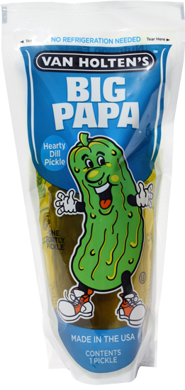 VAN HOLTEN'S Big Papa Hearty Dill Pickle 290g