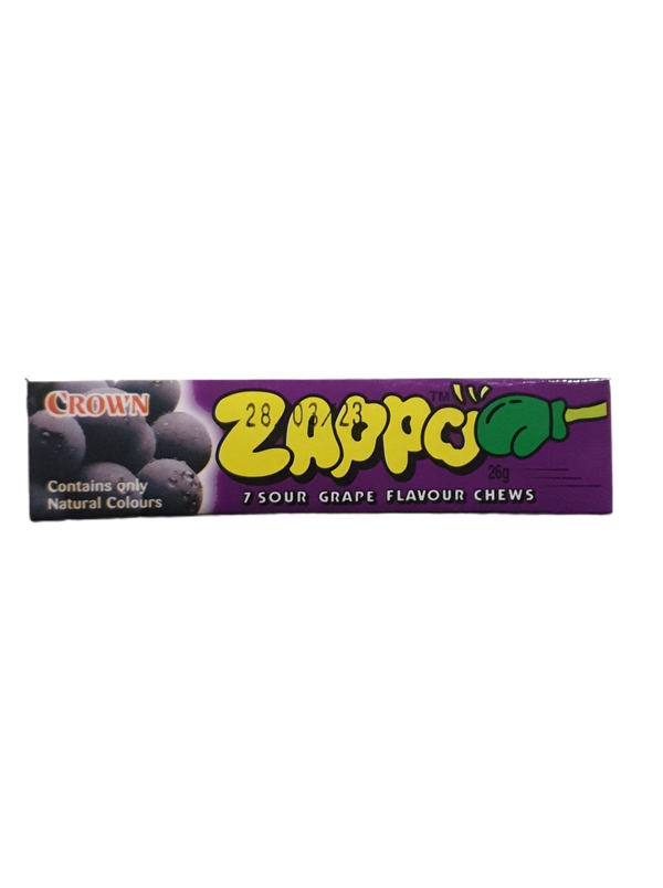 ZAPPO Grape Flavour 27g