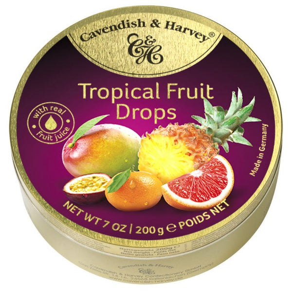 CAVENDISH & HARVEY Tropical Fruit Drops 200g