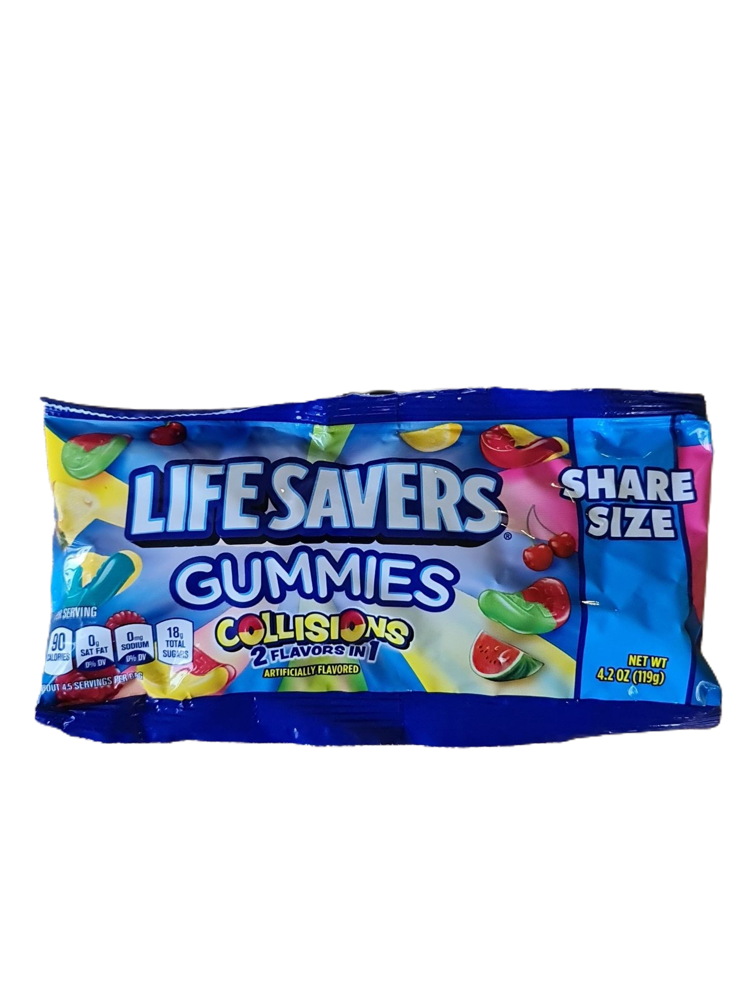 Lifesavers gummies collisions 2 in 1 119g