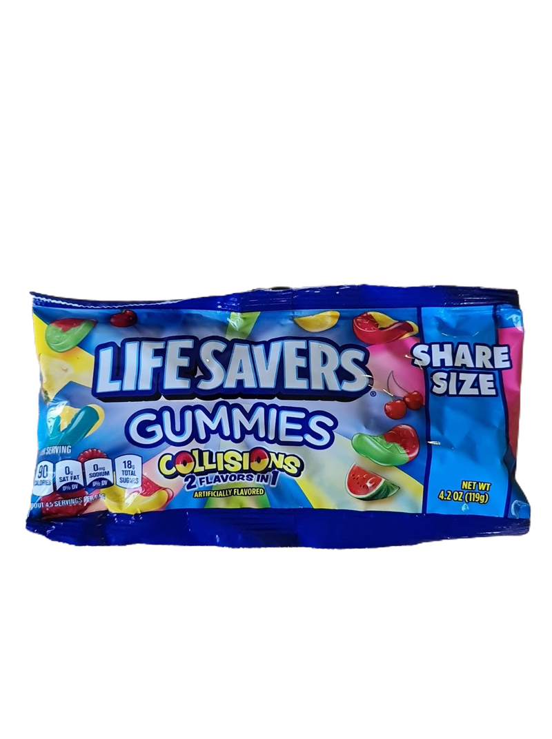 Lifesavers gummies collisions 2 in 1 119g