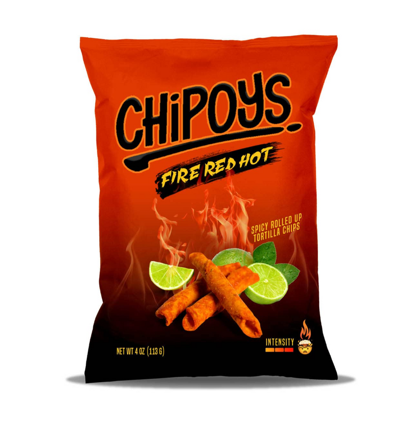 Chipoys fire red hot 113.4g