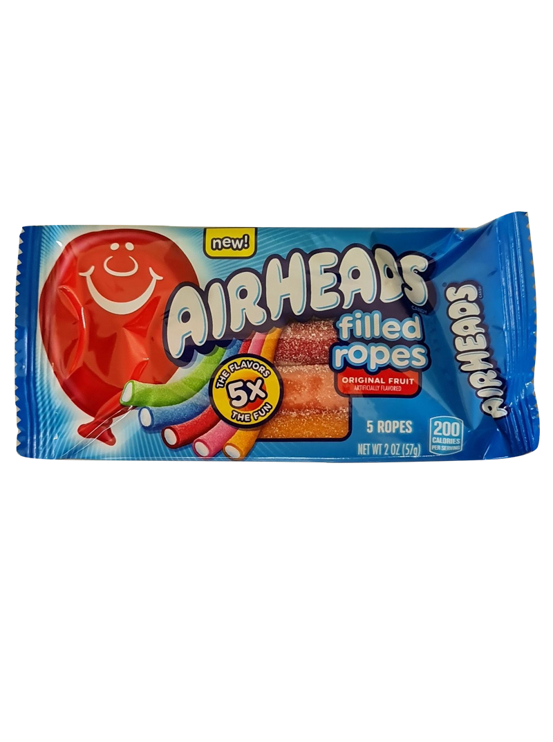 AIRHEADS Filled Ropes Original Fruits 57g