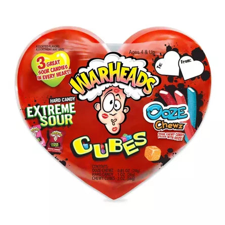 WARHEADS Valentine Pack 109g