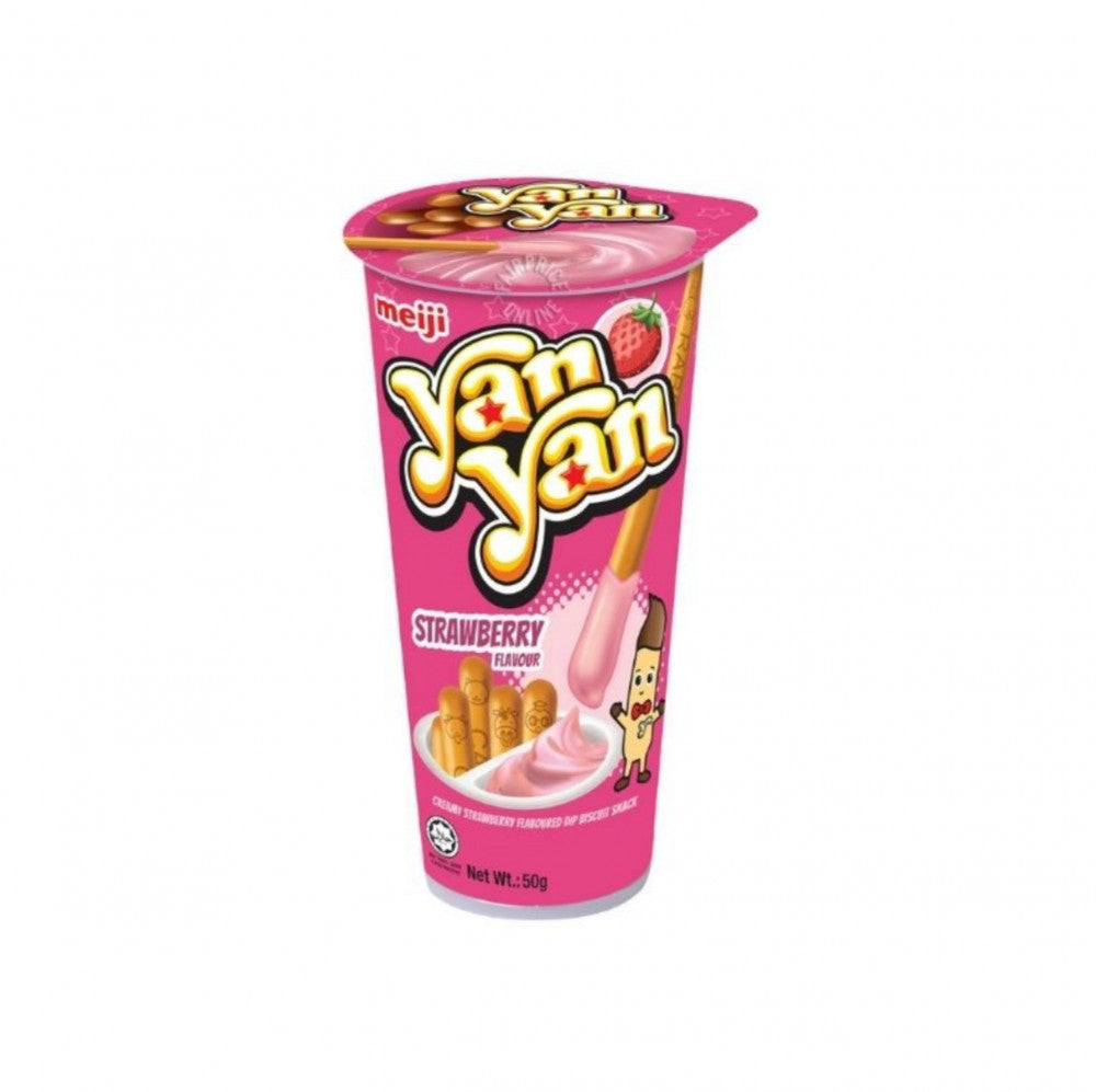 MEIJI Yan Yan Strawberry Flavour 50g