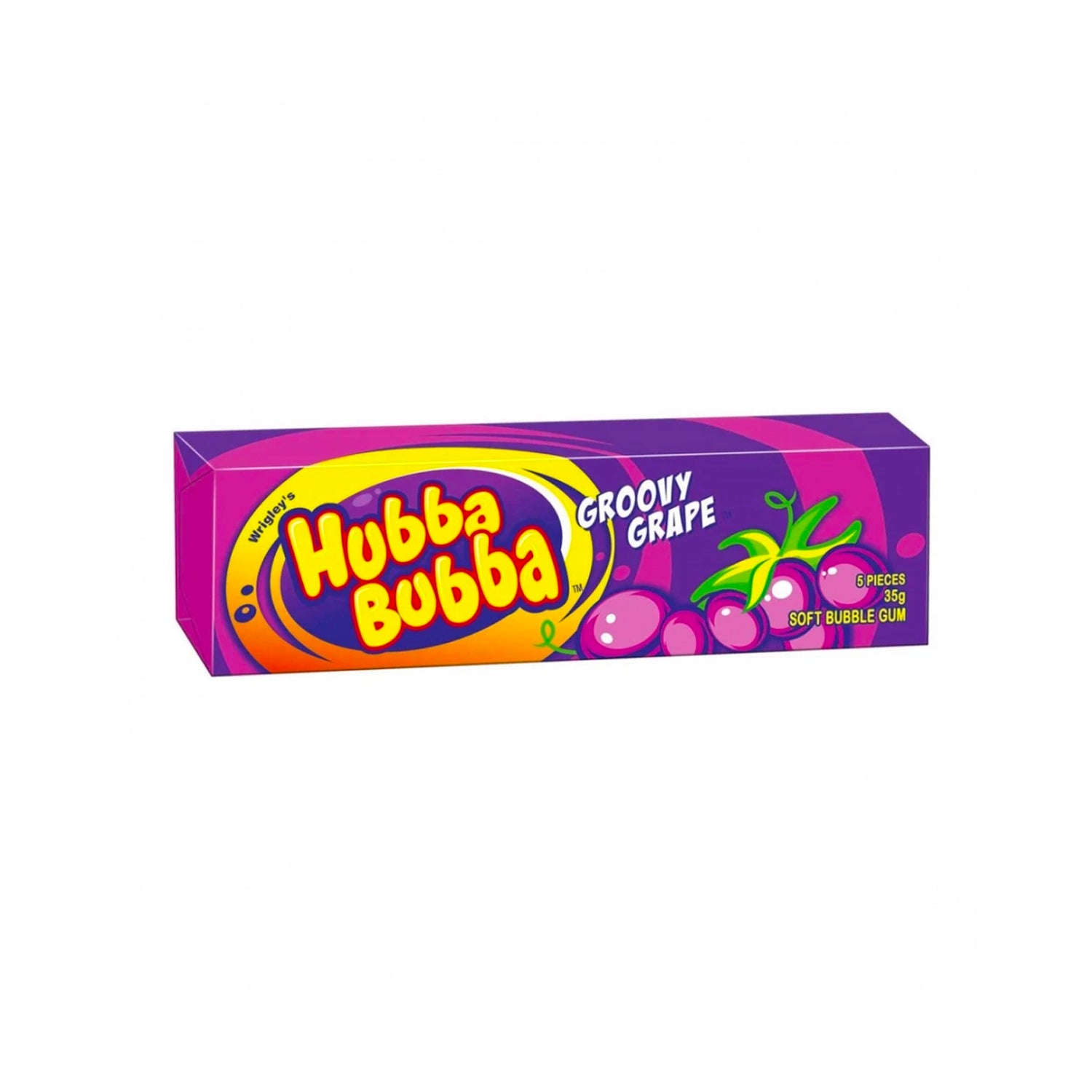 HUBBA BUBBA Groovy Grape 5 Pieces 35g