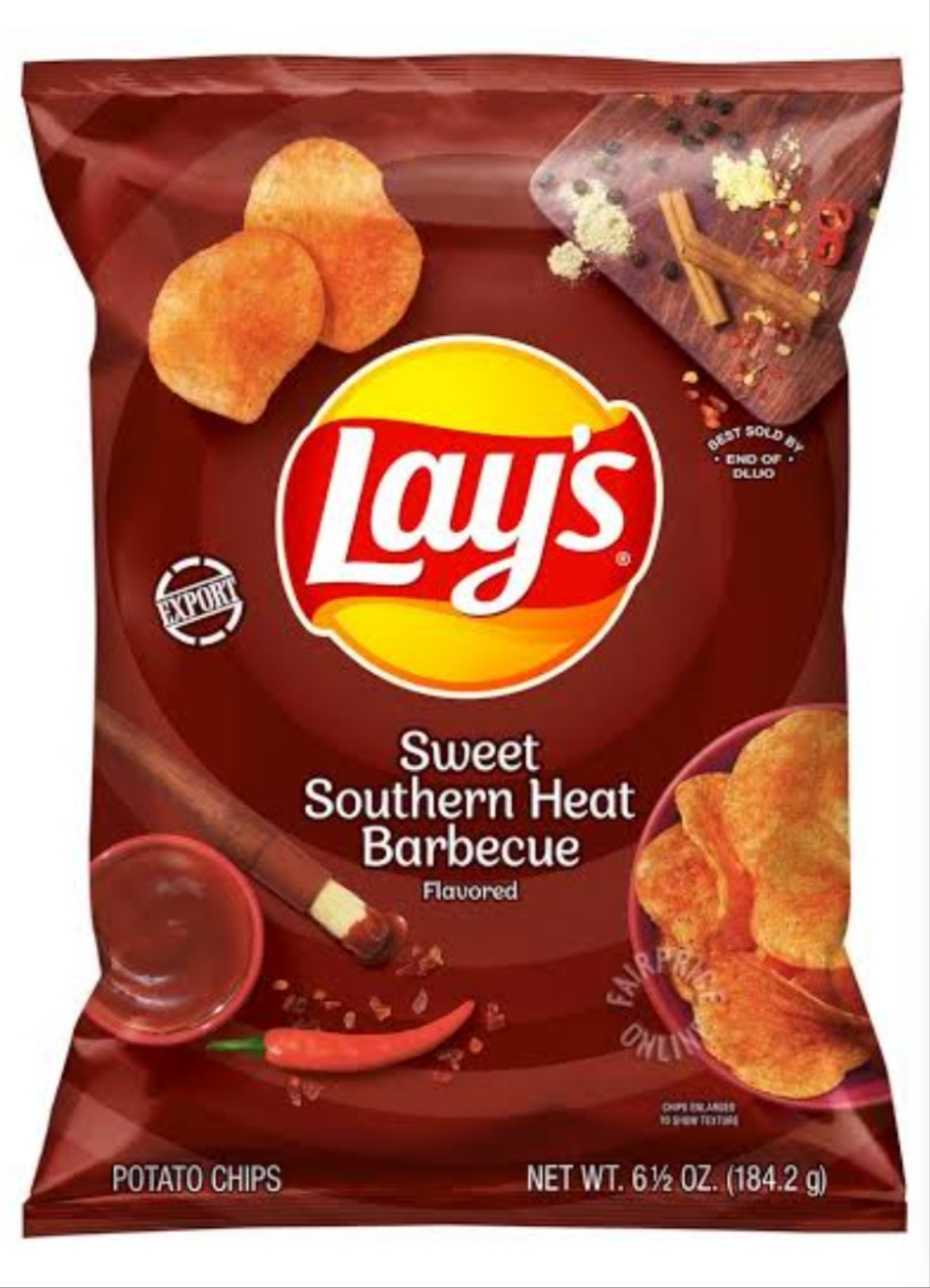 LAYS Sweet Southern Heat Barbecue 184.2g