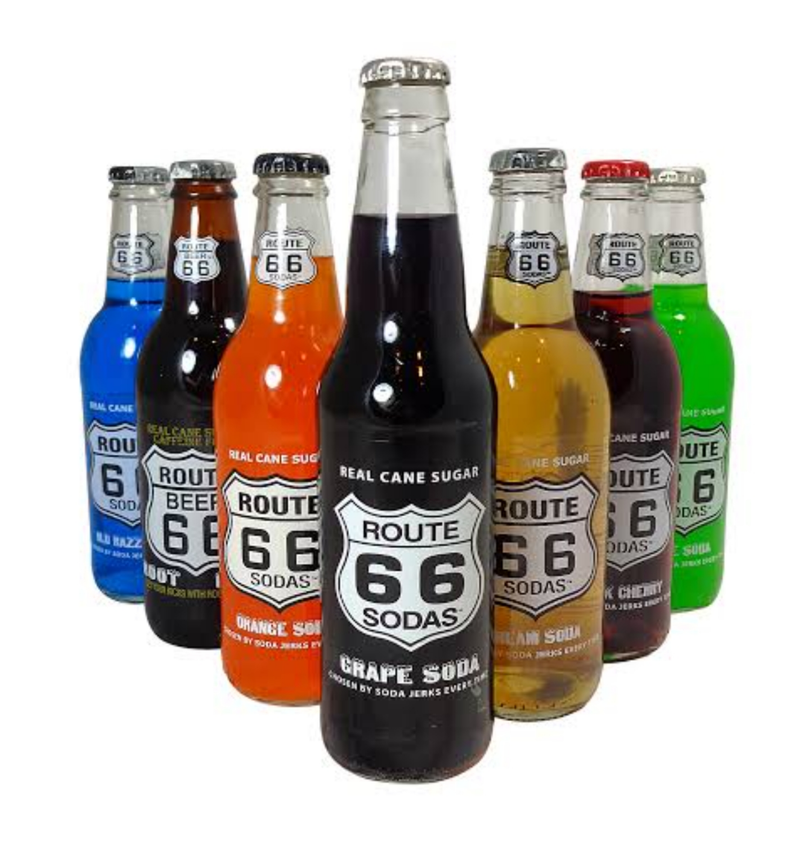 Route 66 Soda Grape 355ml