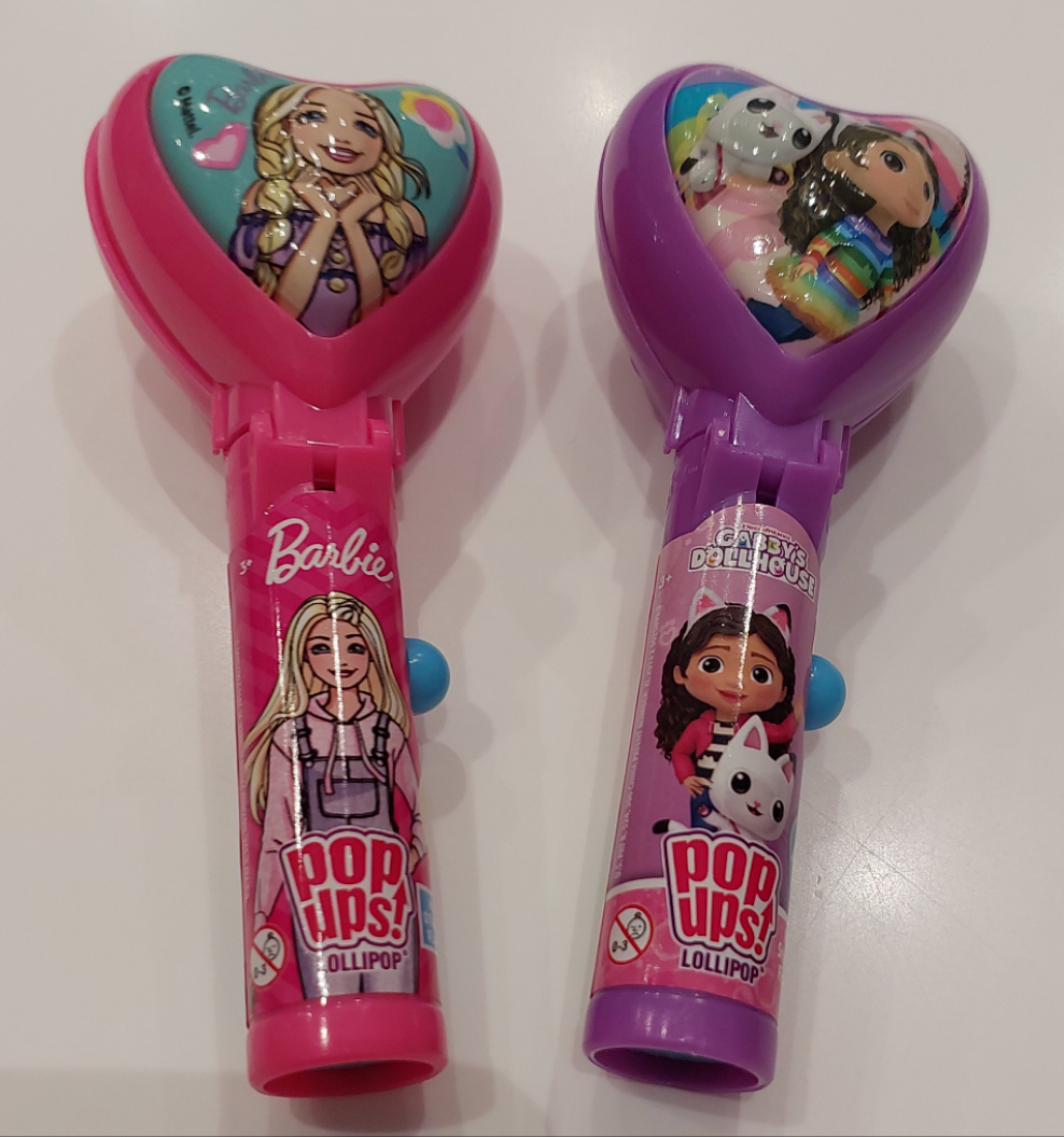 POP UPS Lollipops Barbie