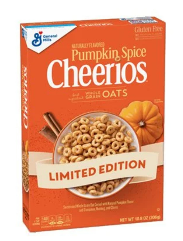 Pumpkin Spice Cheerios Cereal 306g