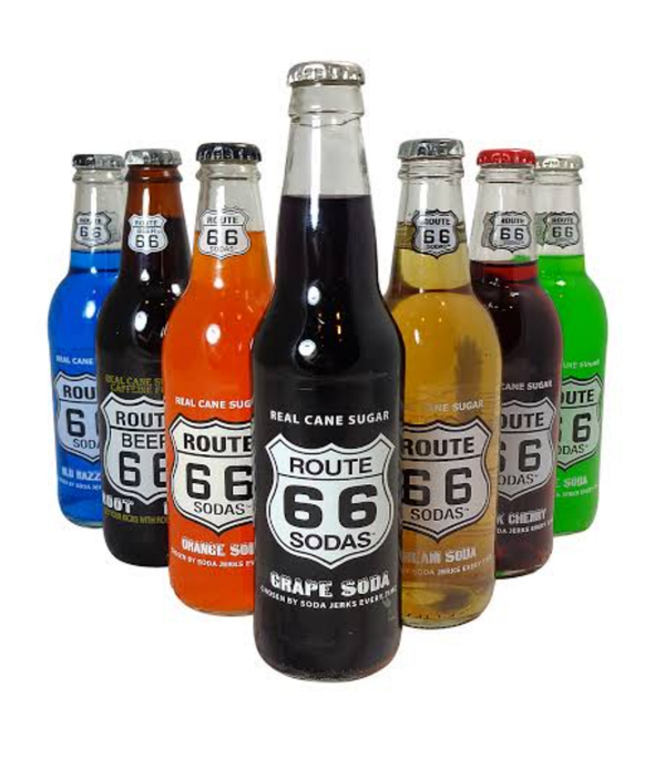 Route 66 Soda Orange